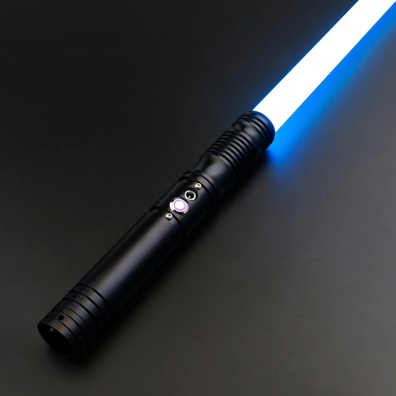 Duelist Lightsaber. Realistic lightsabers built for dueling. Changeable light colors. Realistic visual and sound effects. Sold by DynamicSabers.