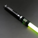 Harbinger Lightsaber. Realistic lightsabers built for dueling. Changeable light colors. Realistic visual and sound effects. Sold by DynamicSabers.