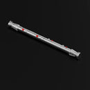 Maul Lightsaber。逼真的光劍專為決鬥而設計。可變的淺色。現實的視覺和聲音效果。由DynamicSabers出售。