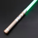 Acolyte Lightsaber. Realistic lightsabers built for dueling. Changeable light colors. Realistic visual and sound effects. Sold by DynamicSabers.