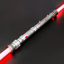 Maul Lightsaber. Реалистични светлинни мечове, изградени за дуел. Променливи светлинни цветове. Реалистични визуални и звукови ефекти. Продава се от Dynamicsabers