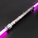 Maul Lightsaber。逼真的光劍專為決鬥而設計。可變的淺色。現實的視覺和聲音效果。由DynamicSabers出售。