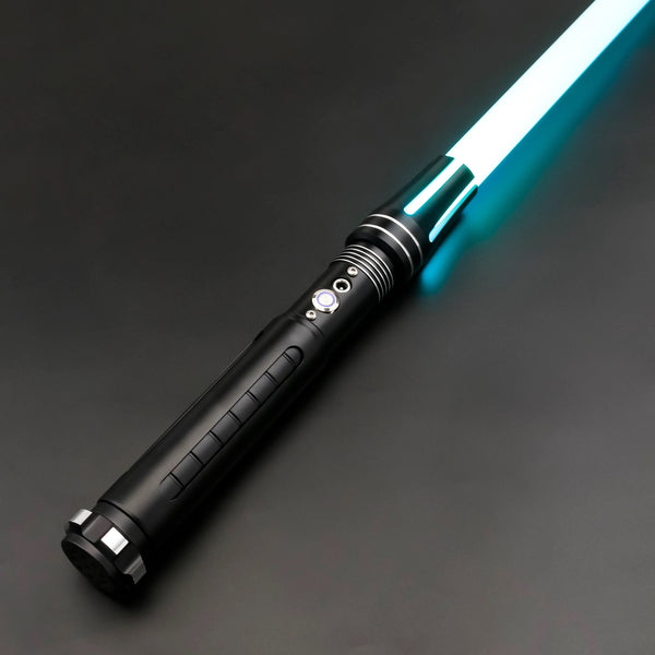 Collection of all lightsabers and accessories
