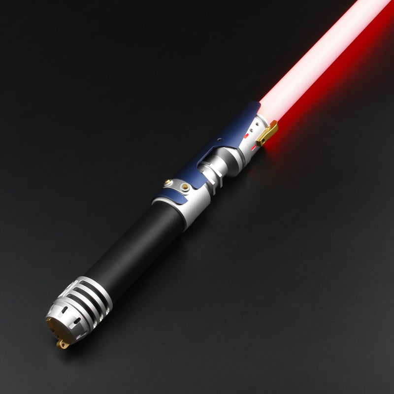 Relic Hunter Lightsaber. Realistic lightsabers built for dueling. Changeable light colors. Realistic visual and sound effects. Sold by DynamicSabers.