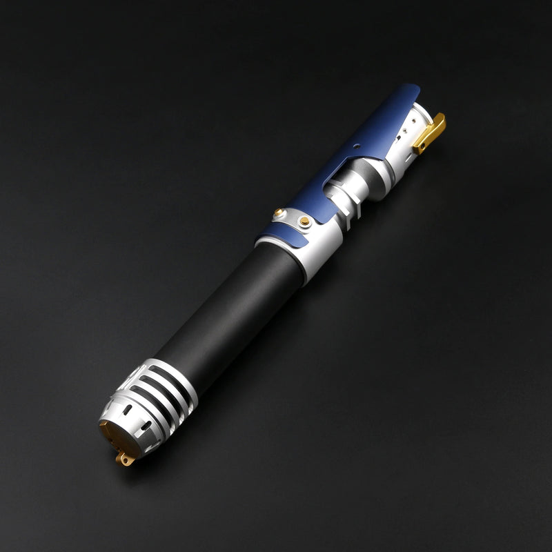 Relic Hunter Lightsaber. Realistic lightsabers built for dueling. Changeable light colors. Realistic visual and sound effects. Sold by DynamicSabers.