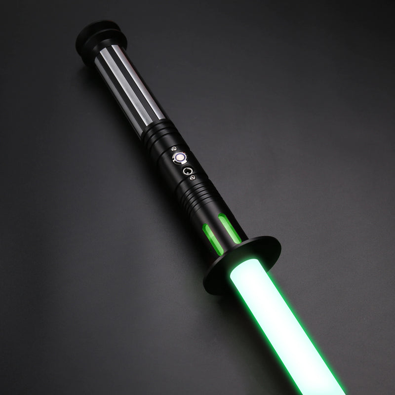 Shinobi Lightsaber. Realistic lightsabers built for dueling. Changeable light colors. Realistic visual and sound effects. Sold by DynamicSabers.