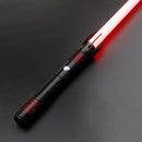 Zabrak Lightsaber. Realistic lightsabers built for dueling. Changeable light colors. Realistic visual and sound effects. Sold by DynamicSabers.